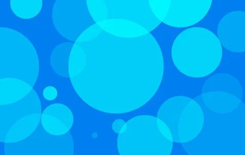Light blue abstract image with transparent circles for your brand book. Stock Illustration