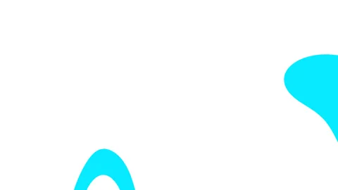Light blue abstract motion over white background Vídeo Stock 335619546