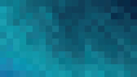 Light blue abstract pixel background. Vector abstract blue rectangular mosaic イラスト素材