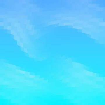 Light Blue Abstract Pixelated Wave Background 스톡 일러스트