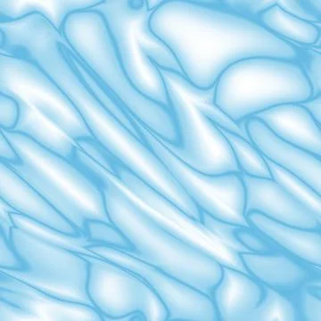 Light blue abstract wavy blurred dynamic seamless background Stock Illustration