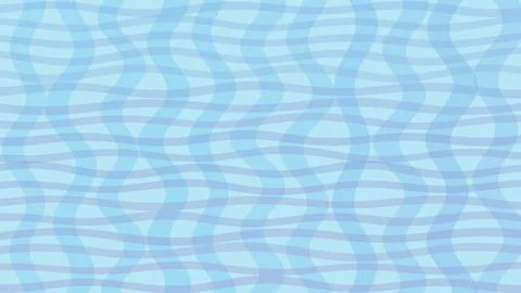 Light blue abstract wavy pattern fills the frame, creating a calm, airy moo.. Illustrazione stock