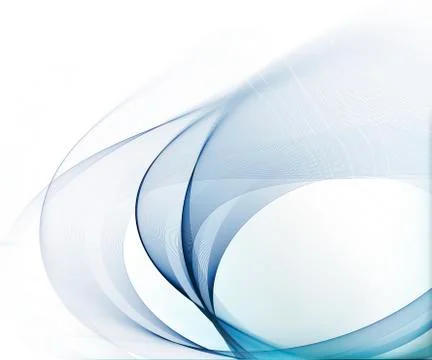Light blue and gray motion lines on white background Stock Illustration