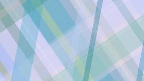 Light blue and mint geometric plaid abstract pattern with diagonal facets a.. Stock Illustration