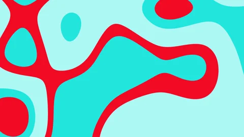 Light blue and red abstract background 2 库存影片 330848502