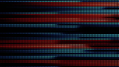 Light blue  and red Technology digital dots motion Stock Footage 163392653