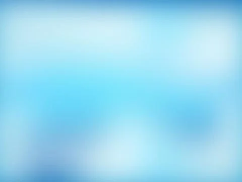 Light blue and white blurred gradient abstract background texture template .. Ilustração Stock