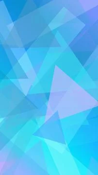 Light blue and white polygon facets overlap to form an airy futuristic patt.. Stock Illustration