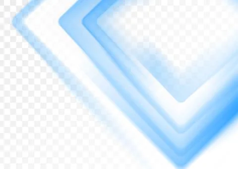 Light blue and white smooth glossy squares abstract geometric background Stock Illustration