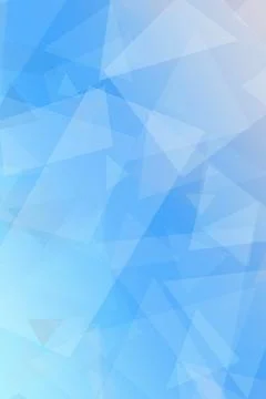 Light blue and white triangular facets create a crisp modern low-poly backg.. Stock Illustration