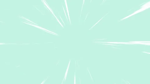 Light Blue Anime Speed Lines Background Animation for Manga and Action FX Stock Footage 312357018