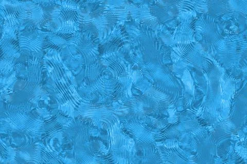 Light blue aqua surface under the heavy rain background illustration Stock Illustration