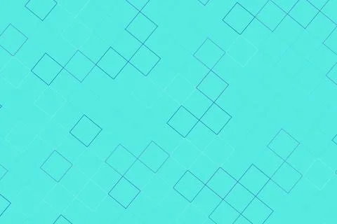 Light blue background with abstract geometric square pattern 库存插图