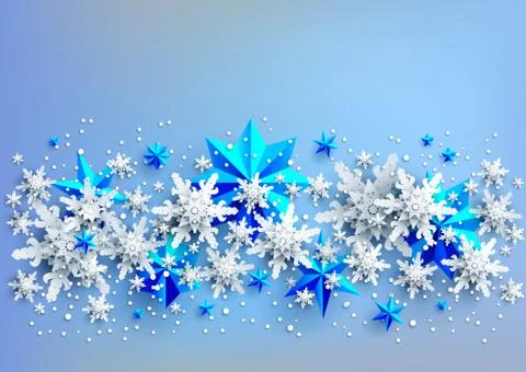 Light blue background banner Stock Illustration