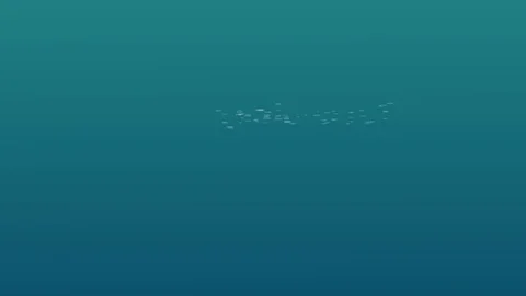 Light blue background with different words, which deal with technology. Close up Stock Footage 107244836