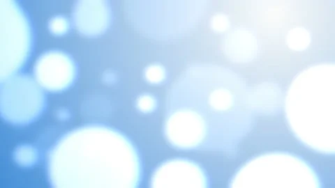 Light blue background with shimmering round highlights Video stock 169564862