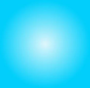 Light blue background with soft light in center Illustrazione stock
