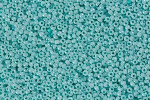 Light blue beads texture. Stock Photos