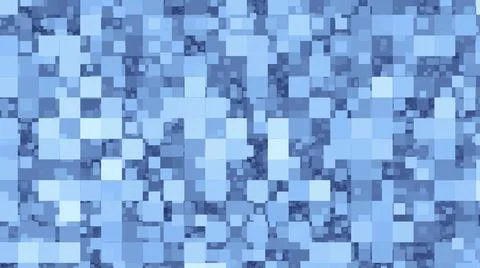 Light blue block noise background Stock Illustration