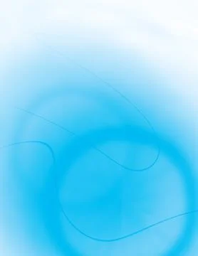 Light blue blurred background with transparent spheres. Minimal graphics Stock Illustration