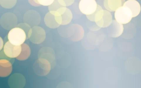 Light blue bokeh background Stock Illustration