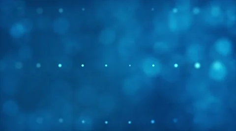 Light Blue Bokeh Orb Shapes on a Dark Blue Background Stock Footage 62903429
