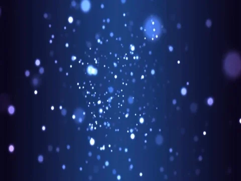 Light Blue Boken Particles Stock Footage 73619080