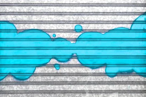 Light blue bubbles Stock Photos