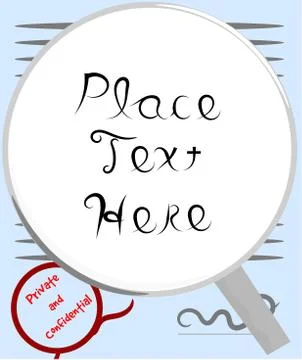 Light blue business text frame vector design Illustrazione stock