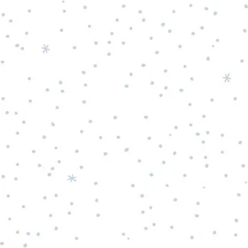 Light blue chaotic dots vector seamless pattern. Simple random spots on white 스톡 일러스트