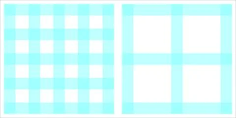 Light blue check pattern fabric texture Stock Illustration