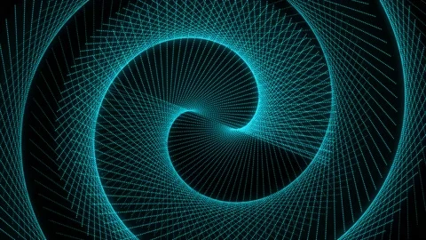 Light blue Color Dot Shape Pattern Animation Stock-Footage 155094416