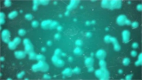 Light blue color glass morphism wiggling particles background Vidéo 226504199