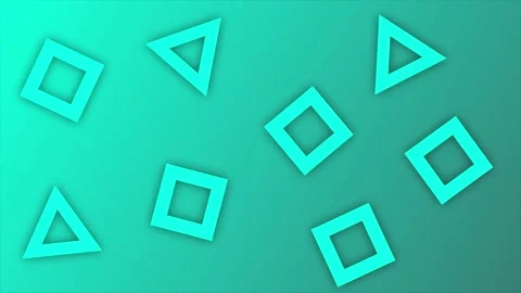 Light blue color Moving shape background Stock Footage 204728279
