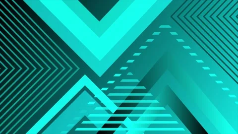 Light blue color multiple triangular shapes element background Stock Footage 211259764