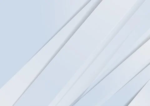 Light blue corporate tech stripes abstract background Stock Illustration