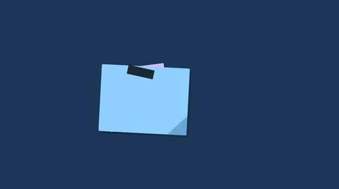 Light blue crumpled paper floating in space Illustrazione stock