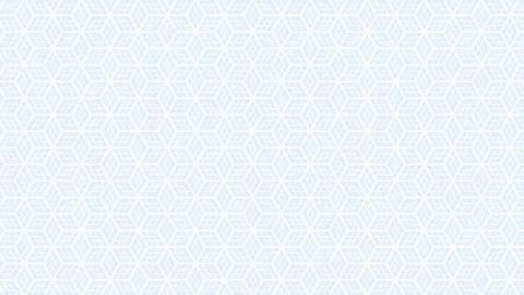 Light Blue Cube Stroke Background. Cube Pattern Illustrazione stock