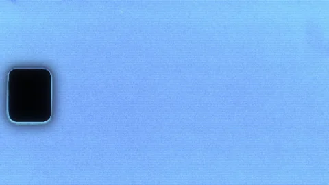 Light blue digital screen texture film frame	 Stock Footage 291893698