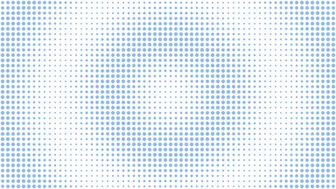 Light blue dot pattern, halftone ripple, abstract background Stock Illustration