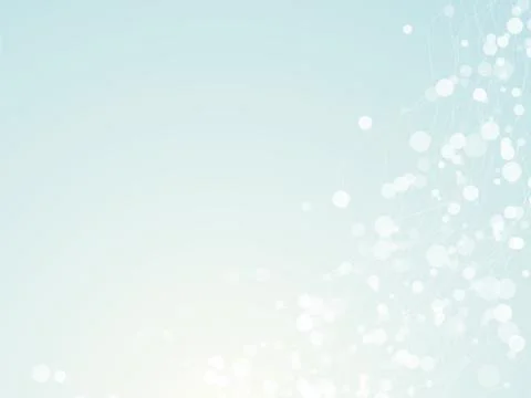 Light blue dots background Stock Illustration