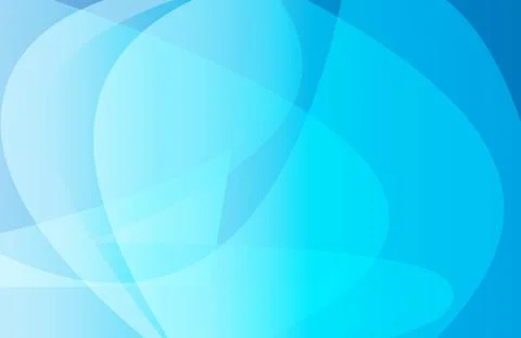 Light blue flow abstract Stock Illustration