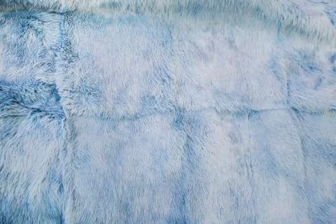 Light blue fur texture. Stock Photos