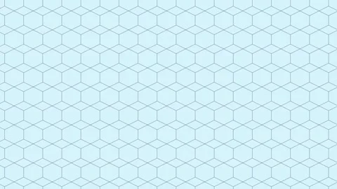 A light blue geometric circle expands and contracts over an abstract white .. 库存影片 329210907