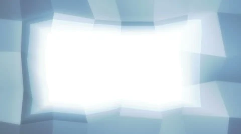 Light blue geometric frame in subtile dynamic motion - seamless loop (FULL HD) Video stock 37243868