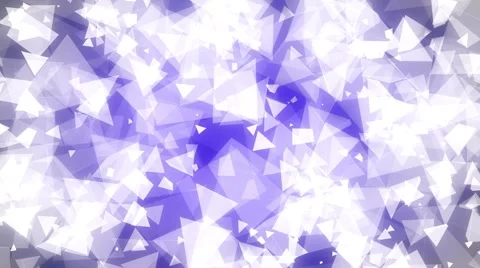Light Blue Glowing Triangles Abstract Background Loop 1 Stock Footage 45237848