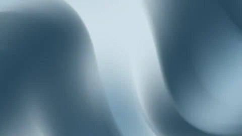 Light Blue Gradient Background With Soft Abstract Curved Shapes Flowing Vidéo 310949915
