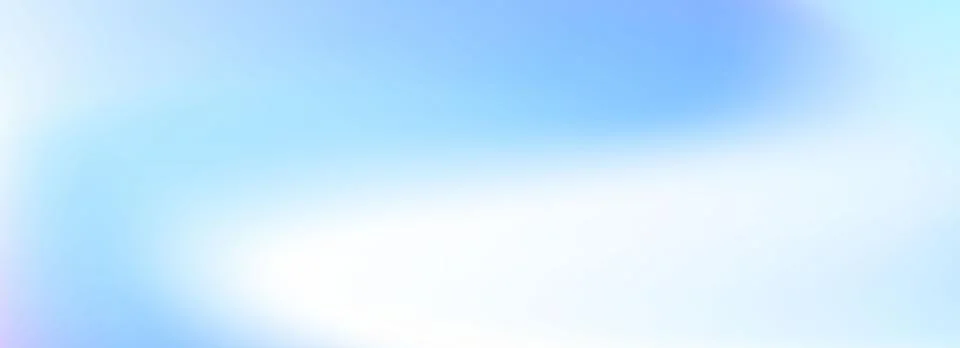 Light blue gradient background. Soft pastel winter wavy wallpaper. Smooth blurry Stock Illustration
