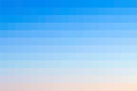 Light blue gradient background. Vertical geometric lines of semitones from light Stock Illustration