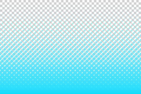 Light blue gradient halftone background Illustrazione stock